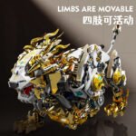Mechanical Lion Building Block Set