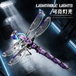 Mechanical Cyber Dragonfly Insect Electric Building Block Set
