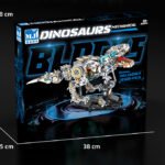 Mechanical Triangular Tyrannosaurus Dinosaur Building Block Set