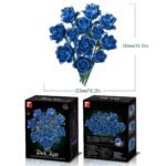 Rose Bouquet Collection Building Block Set