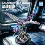 Mechanical Cyber Dragonfly Insect Electric Building Block Set