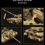 100 Main Battle Tank Building Block Set