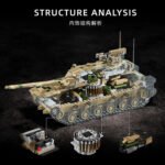 100 Main Battle Tank Building Block Set