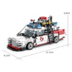 Ghost Catcher Bus Halloween Mini Building Block Set