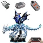 Magic Beast Frost World Giant Dragon Building Block Set