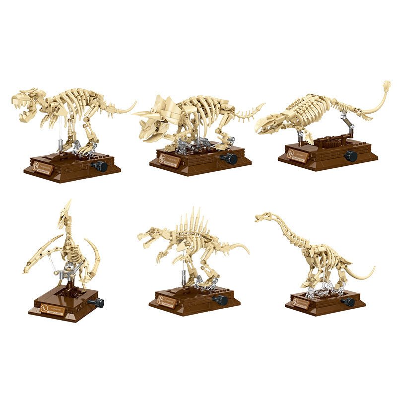 Dinosaur Skeleton Building Block Set