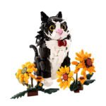 Jungle Fox Animal Panda Sunflower Tiger Building Block Set