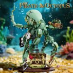 Mechanical Scorpion Lanternfish Magic Octopus Owl Building Block Set