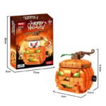 Pumpkin Skull Halloween Mini Building Block Set