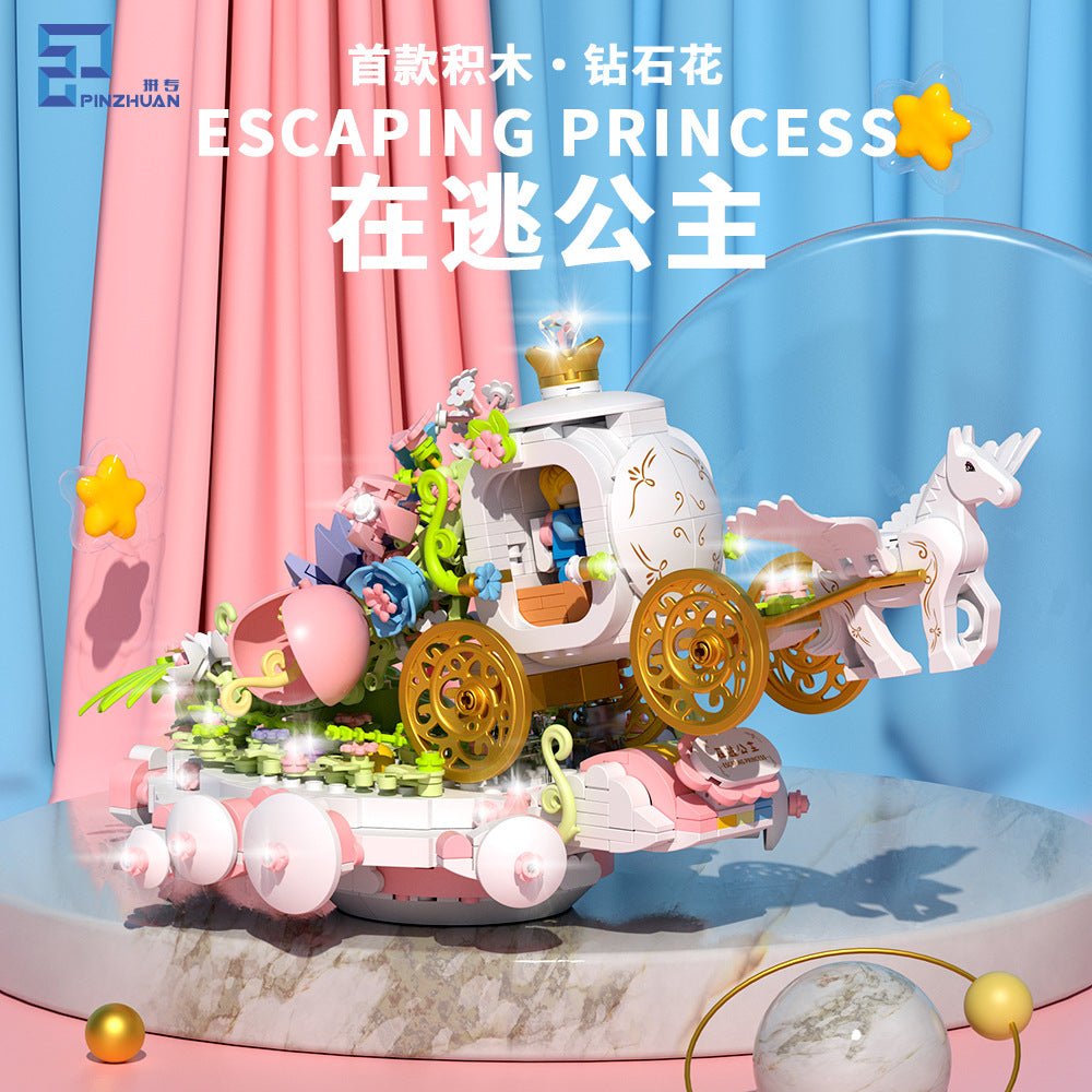 Princess on the Run Building Block Set