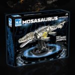 Mechanical Triangular Tyrannosaurus Dinosaur Building Block Set