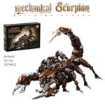 Mechanical Scorpion Lanternfish Magic Octopus Owl Building Block Set