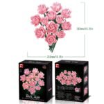 Rose Bouquet Collection Building Block Set