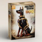 Doberman Police Dog Building Block Set