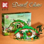 Dwarf Watermill Street Scene Building Block Set