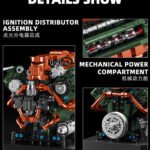 Tank Engine Building Block Set