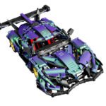 A Gradient Gold Apo Runo Car Remote Control Building Block Set