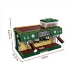 Vintage Coffee Machine Building Block Set