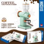 Vintage Coffee Machine Building Block Set