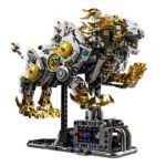 Mechanical Lion Building Block Set