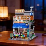 Medieval Carriage Station Building Block Set
