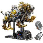 Mechanical Lion Building Block Set