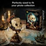Pirate Skull Globe Mini Building Block Set