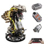 Mechanical King Cobra Electric Joint-Moving Building Block Set