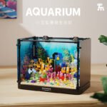 Eco-friendly Fish Tank Clownfish with Lights Small Building Block Set