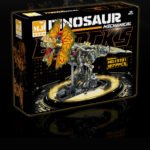 Mechanical Triangular Tyrannosaurus Dinosaur Building Block Set