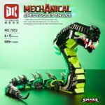 Mechanical King Cobra Electric Joint-Moving Building Block Set