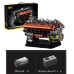 V2 Tank Engine Building Block Set