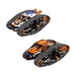 Inverted Crawler Vehicle Building Block Set