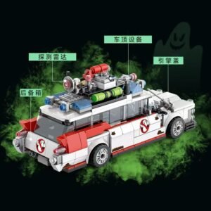 Ghost Catcher Bus Halloween Mini Building Block Set