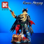 Galle Octopus Vs. Pirate Captain Ghost Ship Black Building Block Set