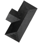 Roof Top Sloping Building Bricks Bulk Accessories