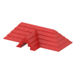 Roof Top Sloping Building Bricks Bulk Accessories