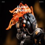 Ghost Skeleton Cowboy Knight Flame Motorcycle Horse Building Block Set