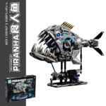 Mechanical Shark Building Block Set