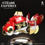 Steampunk Owl Mechanical Gear Building Block Set