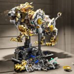 Mechanical Lion Building Block Set