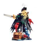 Galle Octopus Vs. Pirate Captain Ghost Ship Black Building Block Set