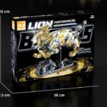 Mechanical Lion Building Block Set
