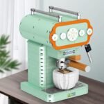 Vintage Coffee Machine Building Block Set