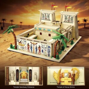 Ancient Temple Building Block Set