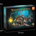 Mechanical Scorpion Lanternfish Magic Octopus Owl Building Block Set