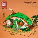 Dwarf Watermill Street Scene Building Block Set