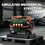 Tank Engine Building Block Set