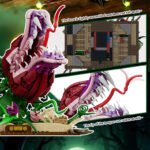 Skull-Eating Plant Halloween Gothic Building Block Set