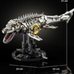 Mechanical Triangular Tyrannosaurus Dinosaur Building Block Set